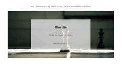 Desktop Screenshot of dinastie.nl